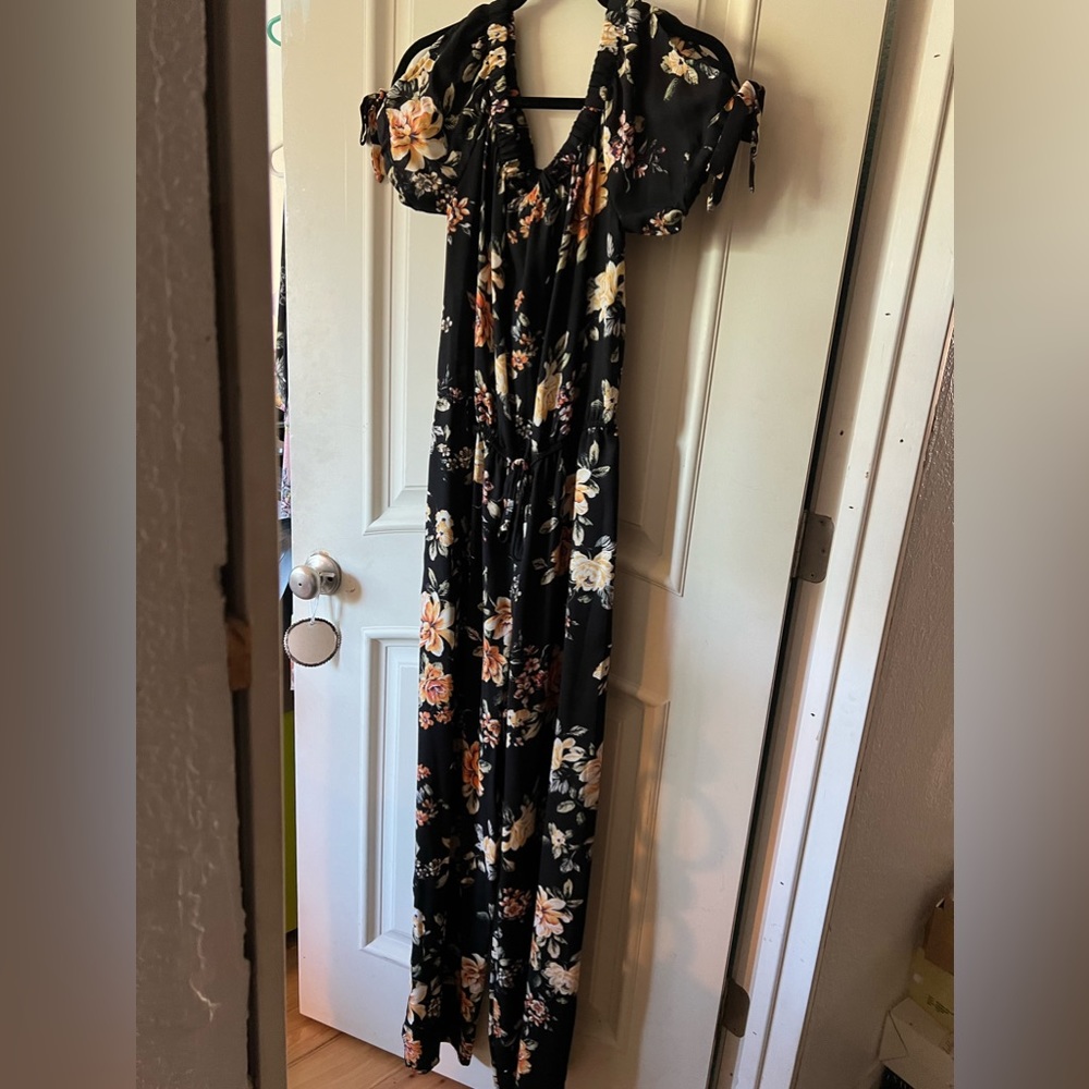 Floral jumpsuit